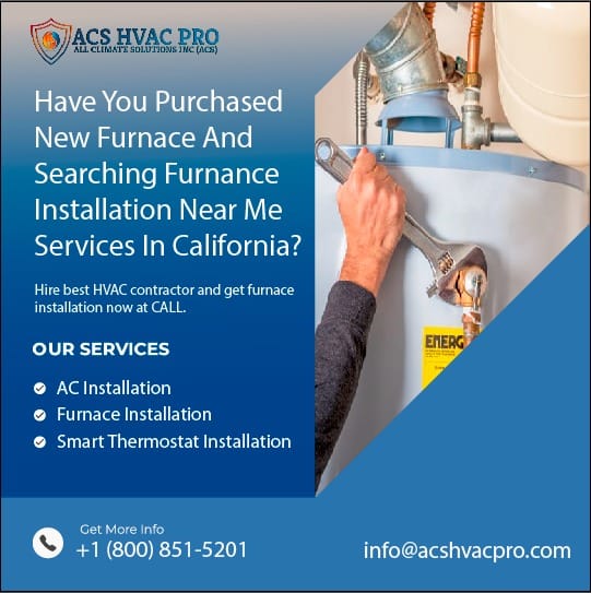 furnace installation near me, wall heater installation, boiler installation, heat pump installation,